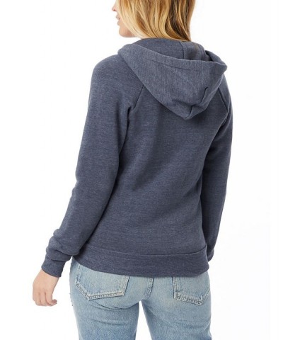 Alternative Apparel Adrian Eco-Fleece Women's Zip Hoodie Navy $40.50 Sweatshirts