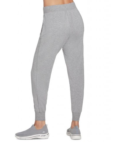 Women's SKECHLUXE™ Restful Crewneck & Drawstring Jogger Pants Heather Grey $13.50 Pants