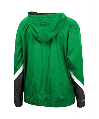 Women's Green Milwaukee Bucks Half-Zip Windbreaker 2.0 Hoodie Green $52.80 Jackets