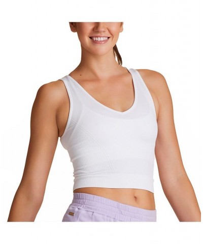 Women's Seamless Crop Tank White $34.32 Tops