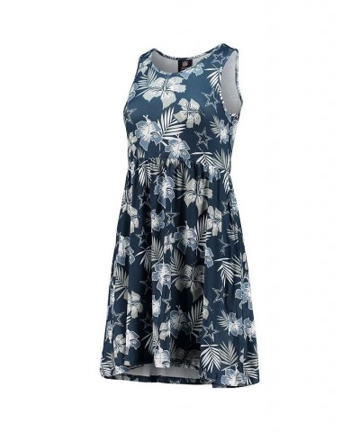 Women's Navy Dallas Cowboys Floral Sundress Navy $31.85 Dresses