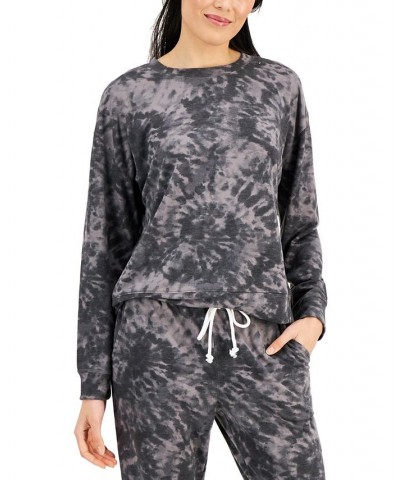 Super Soft Crewneck Pajama Top Gray $12.58 Sleepwear