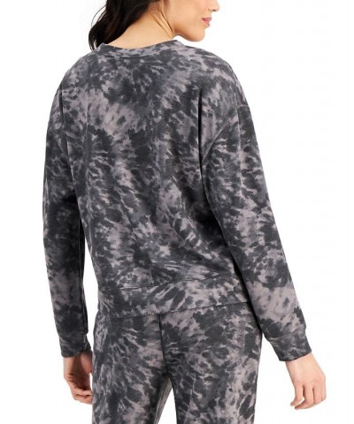 Super Soft Crewneck Pajama Top Gray $12.58 Sleepwear