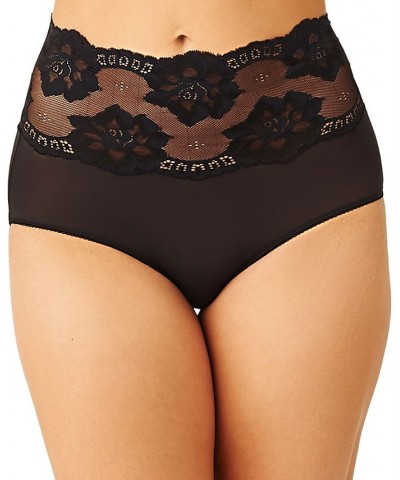 Women's Light & Lacy Brief Underwear 870363 Black $15.08 Panty