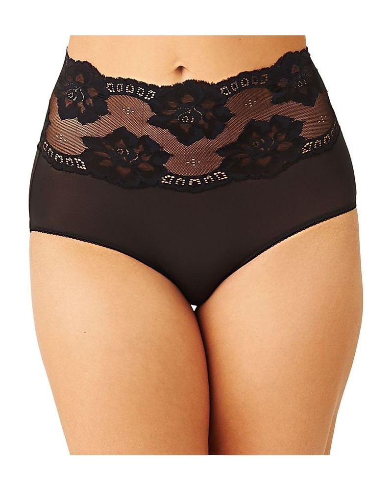 Women's Light & Lacy Brief Underwear 870363 Black $15.08 Panty