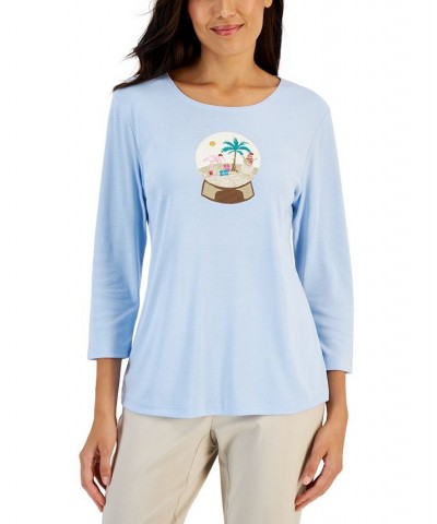 Women's Holiday Beach Top New Red Amore Shells $11.88 Tops