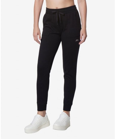 Women's French Terry Jogger Pants Black $22.96 Pants