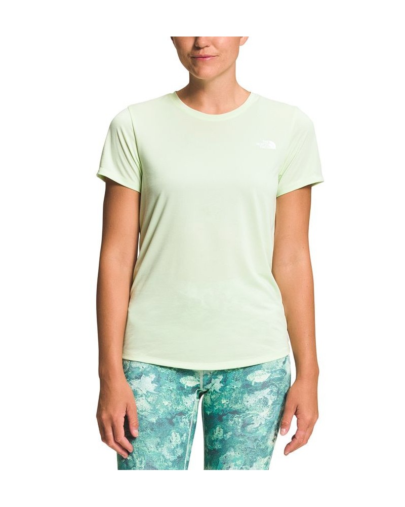 Women's Elevation T-Shirt Lime Cream $21.15 Tops