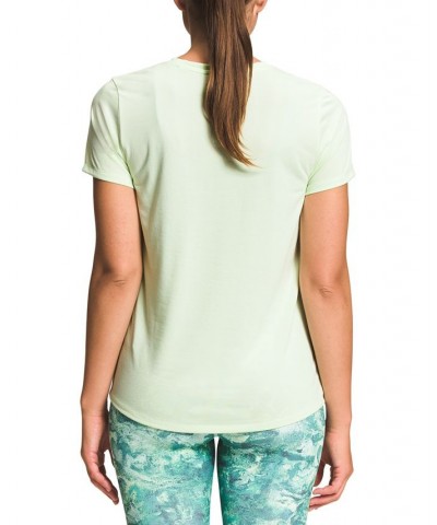 Women's Elevation T-Shirt Lime Cream $21.15 Tops