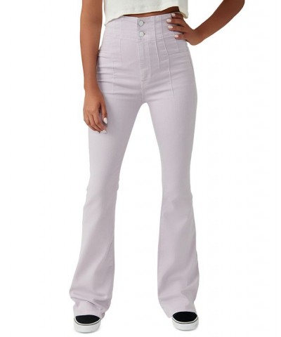 Jayde Flare Jeans Lavender $34.56 Jeans