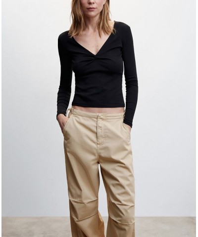 Women's Parachute Pants Sand $49.49 Pants