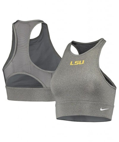 Women's Heathered Charcoal LSU Tigers Everything Performance Sports Bra Heathered Charcoal $25.99 Bras