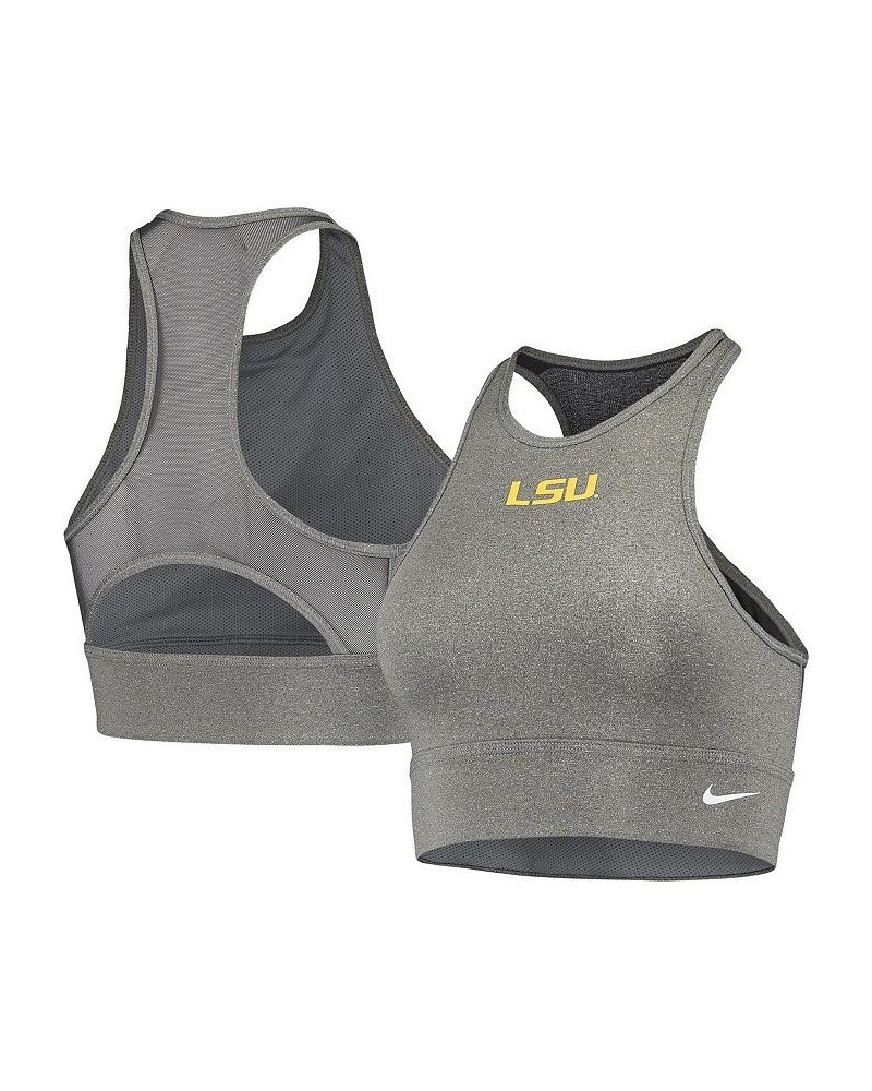 Women's Heathered Charcoal LSU Tigers Everything Performance Sports Bra Heathered Charcoal $25.99 Bras