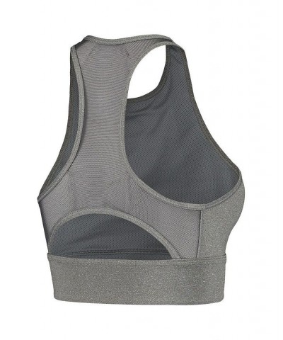 Women's Heathered Charcoal LSU Tigers Everything Performance Sports Bra Heathered Charcoal $25.99 Bras