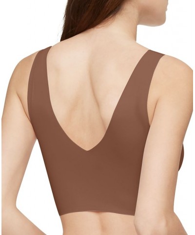 Invisibles Comfort V-Neck Comfort Bralette QF4708 Mink $20.18 Bras