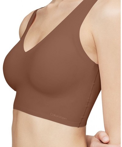 Invisibles Comfort V-Neck Comfort Bralette QF4708 Mink $20.18 Bras