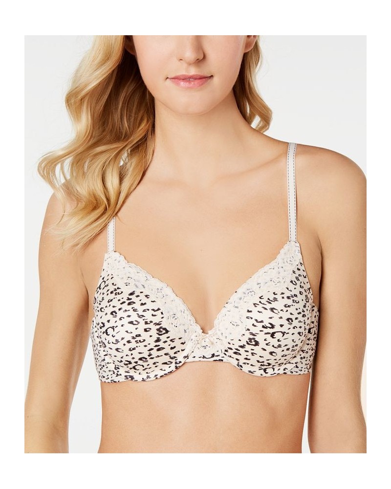 Comfort Devotion Extra Coverage Lace Shaping Underwire Bra 9404 Sketchy Animal Print $15.19 Bras