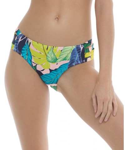 Women's Manoa Falls Kate Scoop Top & Matching Bottoms Navy Multi $36.72 Swimsuits