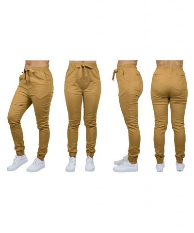 Women's Basic Stretch Twill Joggers Timber $18.36 Pants