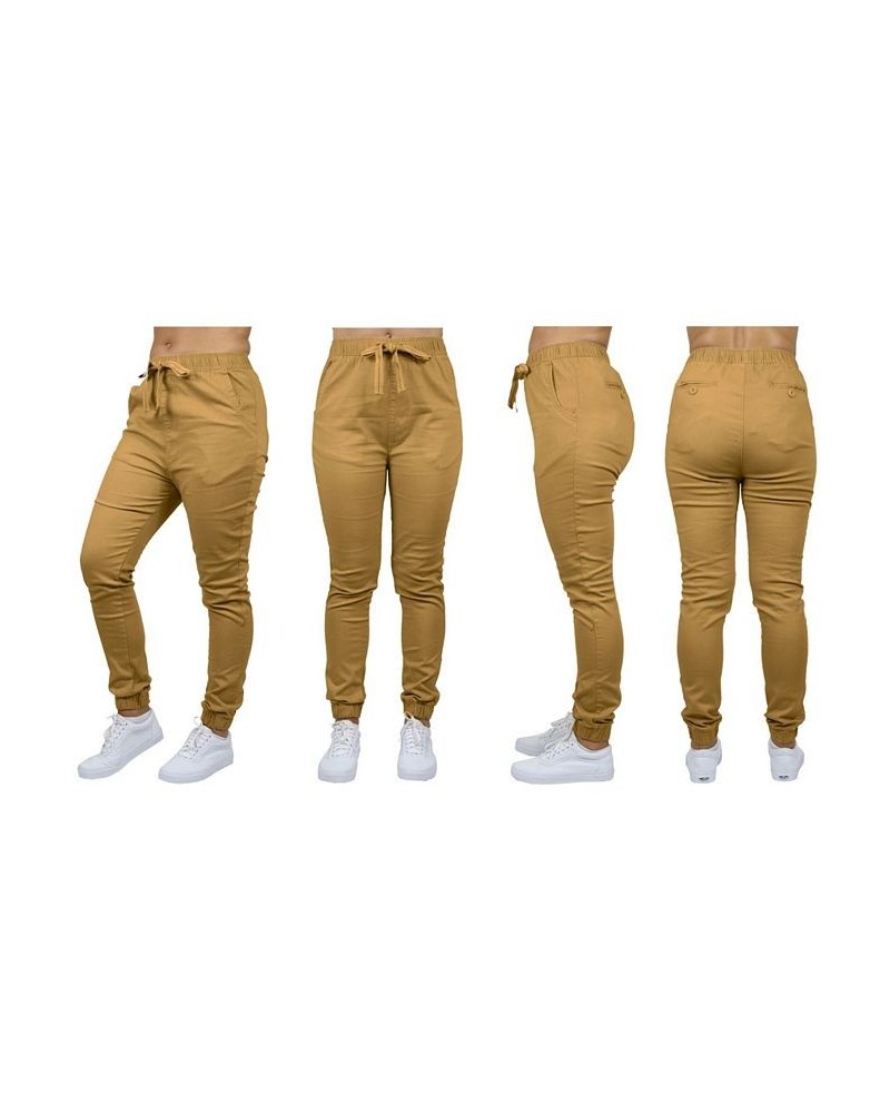 Women's Basic Stretch Twill Joggers Timber $18.36 Pants