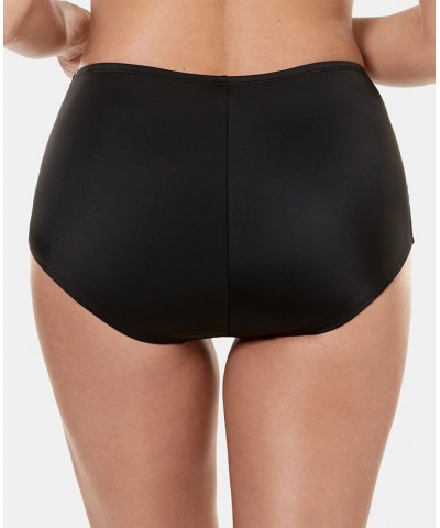 Solid Norma Jean High-Waist Bottoms Black $33.00 Swimsuits