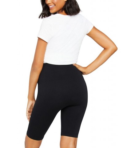 Seamless Maternity Bike Shorts Black $17.00 Shorts