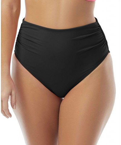 Impulse High-Waist Bikini Bottoms Black $30.08 Swimsuits