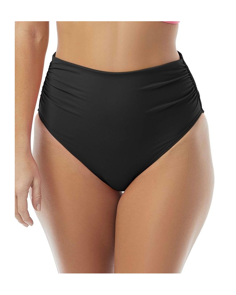 Impulse High-Waist Bikini Bottoms Black $30.08 Swimsuits