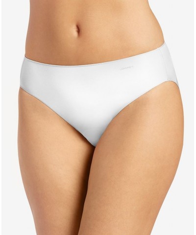 Women's No Panty Line Promise Bikini Underwear 1370 White $8.45 Panty