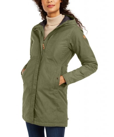 Kiruna Hooded Padded Parka Green $66.00 Coats