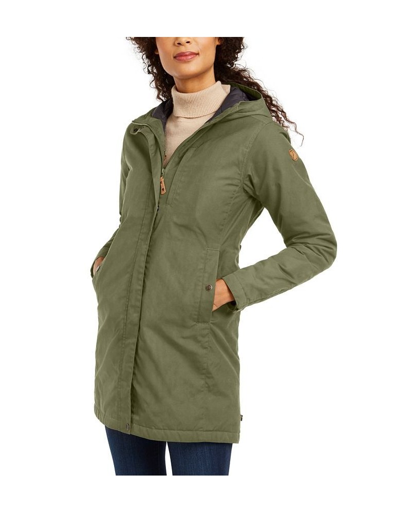 Kiruna Hooded Padded Parka Green $66.00 Coats