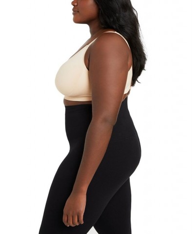 Plus Size Basic Seamless Maternity Bra Tan/Beige $17.34 Bras