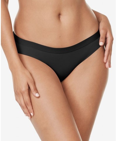 Warners Cloud 9 Smooth Invisible Look Microfiber Bikini RV8101P Black $8.91 Panty