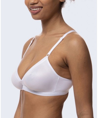 Women's Tiffany Non Padded Bralette White $11.04 Bras