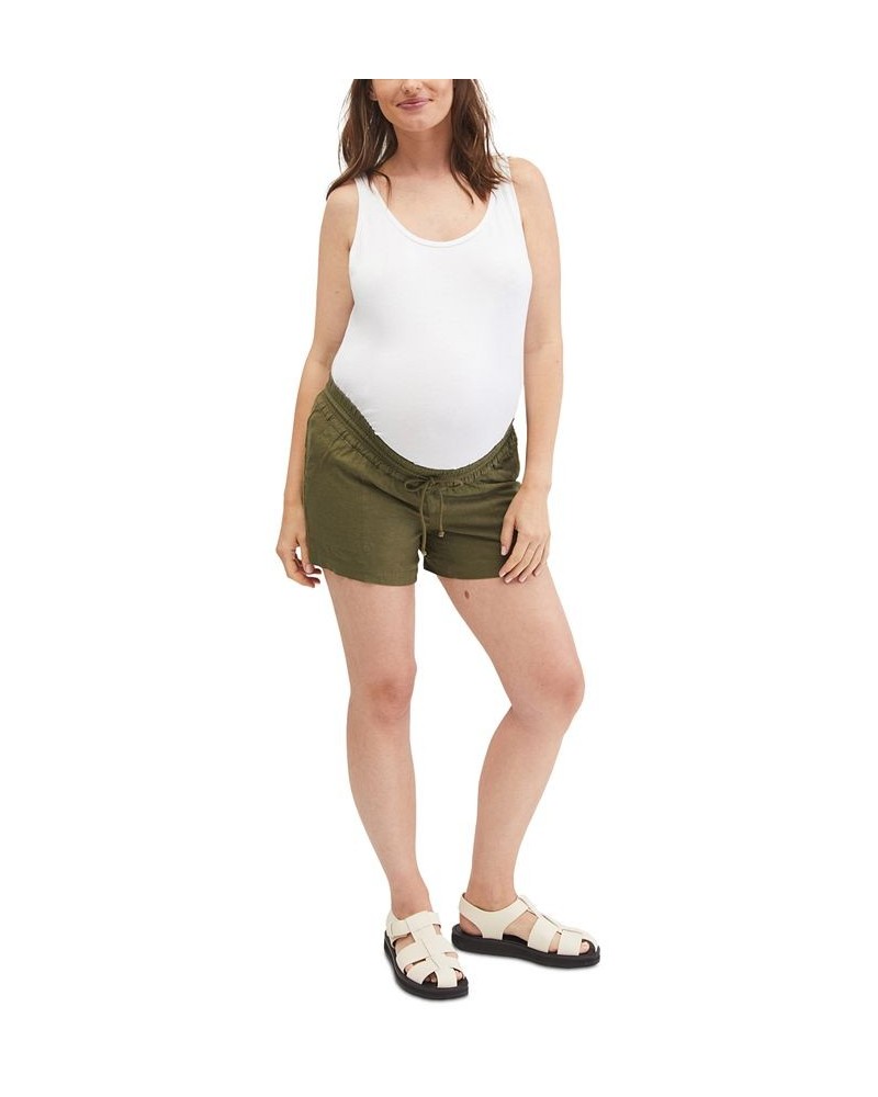 Under Belly Maternity Shorts Green $24.08 Shorts