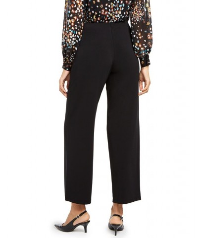 Petite Knit Wide-Leg Pant Deep Black $21.86 Pants