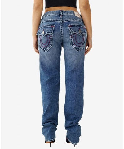 Women's Ricki Relaxed Straight Jeans Woodley Medium $75.17 Jeans