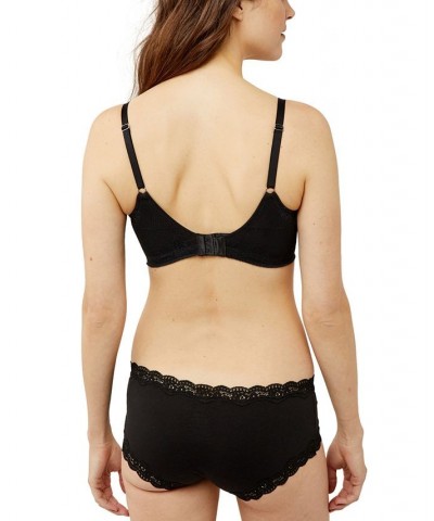 Sleek and Lace Nursing Bralette Black $31.90 Bras