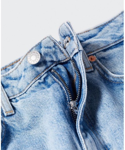 Women's Mom High-Waist Jeans Medium Blue $29.40 Jeans