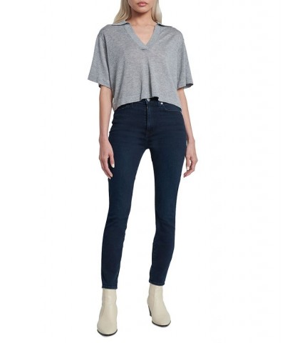 Women's High-Waisted Ankle-Length Jeans Seren $75.20 Jeans