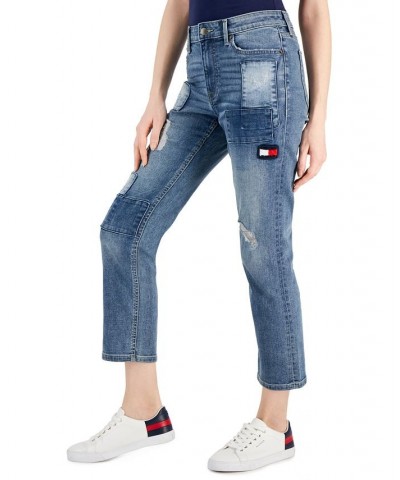 Women's Patchwork Tribeca Ankle Jeans Ws 562- Payton Wash $30.69 Jeans