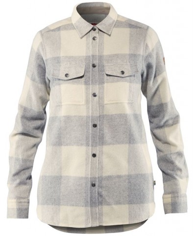 Canada Plaid Hiking Shirt Gray $73.50 Tops