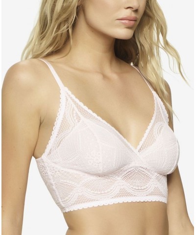 Women's Finesse Lace Cami Bralette Barely Pin $11.56 Bras