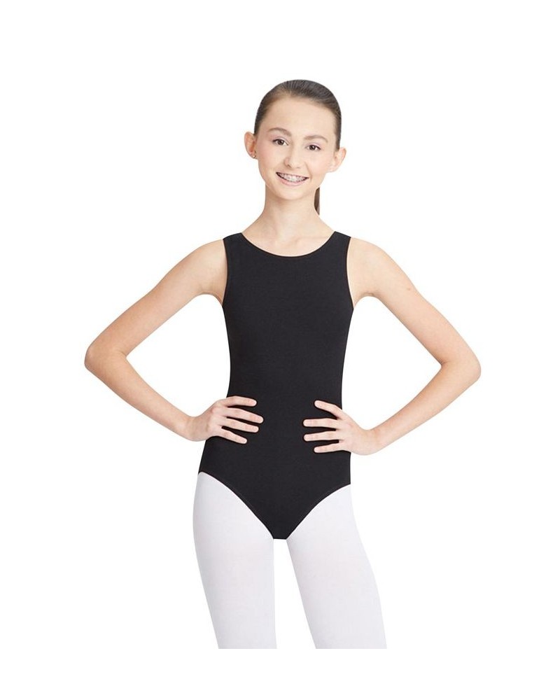 High-Neck Tank Leotard Black $18.70 Tops