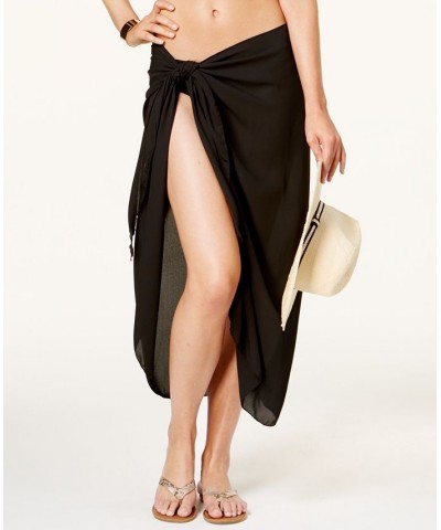 Pareo Sarong Cover-Up Black $15.98 Swimsuits