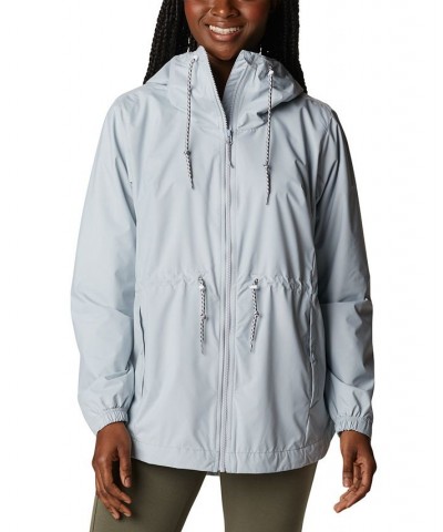 Women's Lillian Ridge Shell Waterproof Rain Jacket Gray $49.49 Jackets