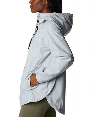 Women's Lillian Ridge Shell Waterproof Rain Jacket Gray $49.49 Jackets