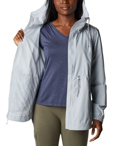 Women's Lillian Ridge Shell Waterproof Rain Jacket Gray $49.49 Jackets