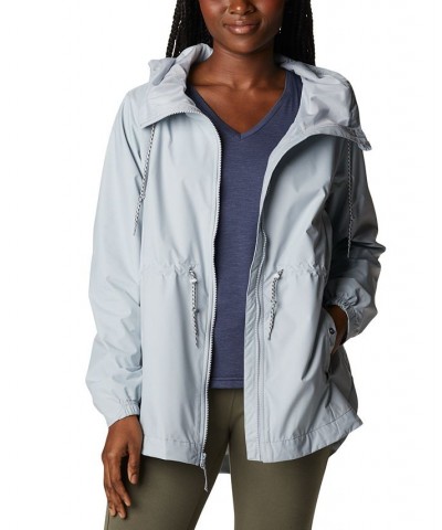 Women's Lillian Ridge Shell Waterproof Rain Jacket Gray $49.49 Jackets