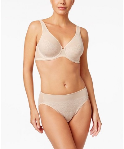 Stark Beauty Rose-Lace Molded Underwire Bra 855225 Tan/Beige $22.05 Bras